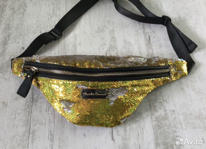 Сумка с пайетками