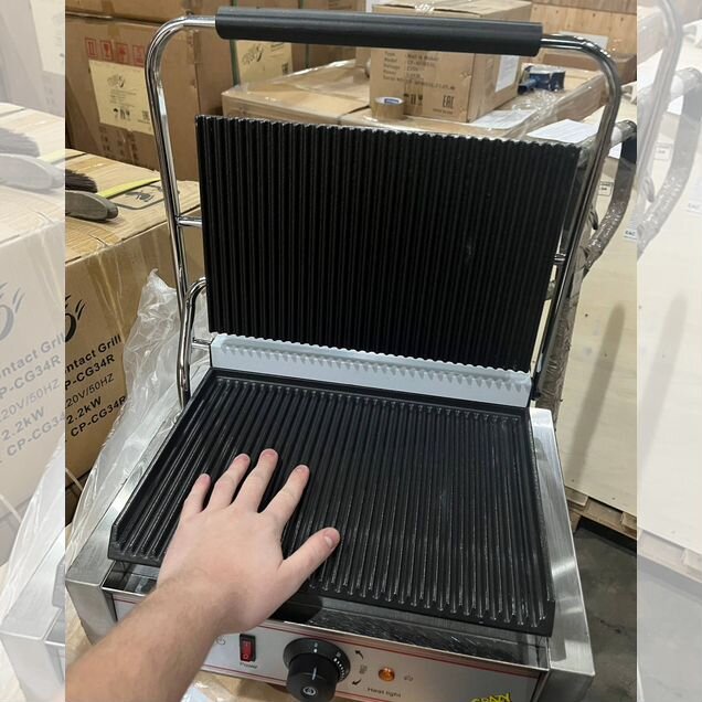 Гриль контактный crazy pan CP-CG34R