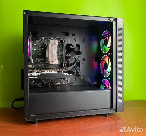 Игровой пк с RX 6600 8GB