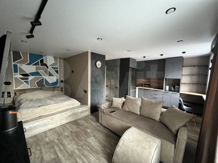 Своб. планировка, 30 м², 3/9 эт.