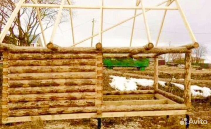 Сруб 3х3+3м, с Доставкой
