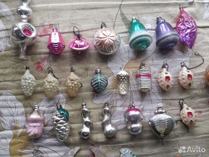 Ёлочные игрушки СССР