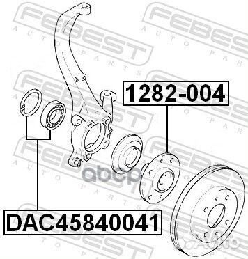 Подшипник ступ.hyundai sonata EF/IX35/santa FE