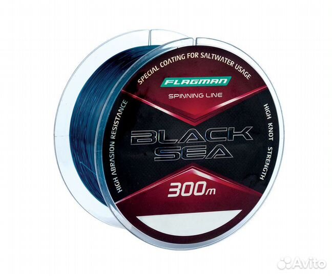 Flagman Леска Black Sea Spinning Line 300м 0,30мм