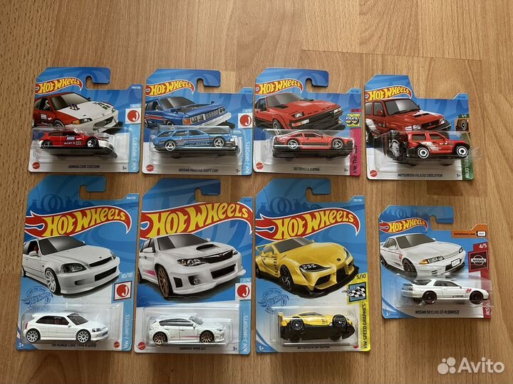 Hot wheels сетами немцы и японцы