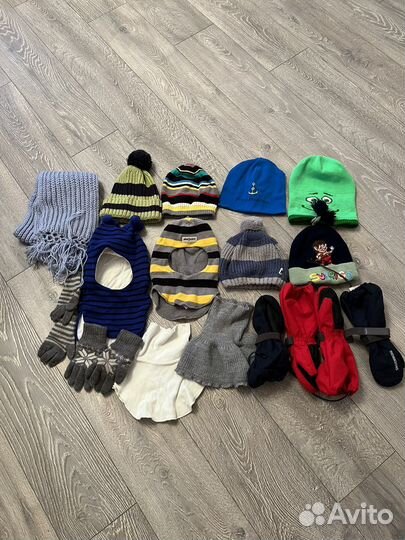 Шапки, перчатки, манишки