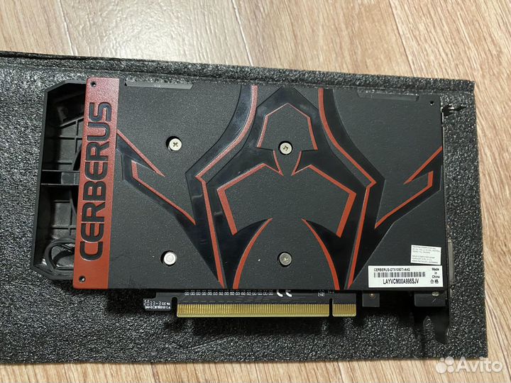 Видеокарта gtx 1050 ti 4gb cerberus
