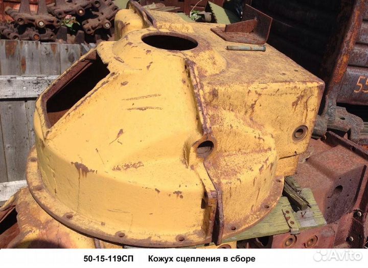 Кожух сцепления в сб. 50-15-119сп чтз Т-170