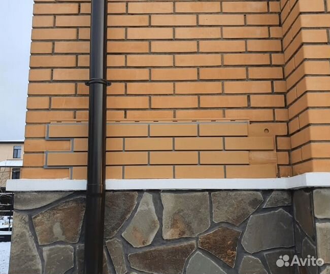 Фасадные панели под кирпич