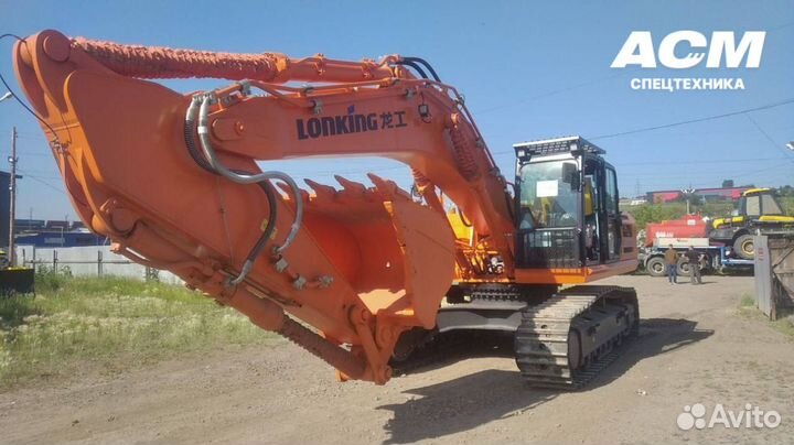 Гусеничный экскаватор Lonking CDM6396, 2023