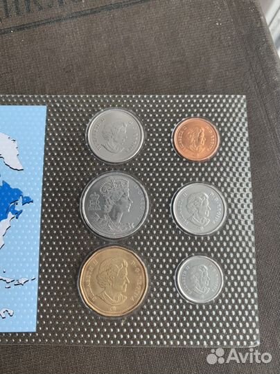 Набор разменных монет Канады 2002- 2007гг