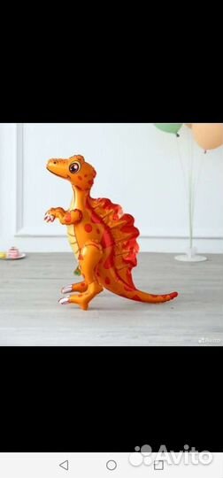 Шарики динозавров 5 шт