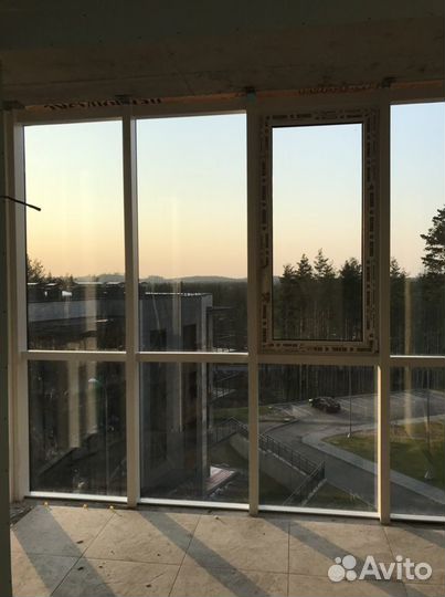 Замена холодного фасадного остекления на теплое