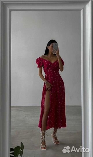 Вечернее летнее платье 46-48