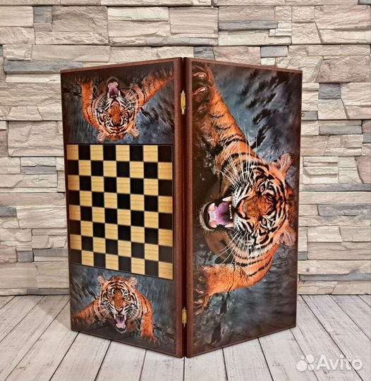 Нарды фирменные Тигр оскал