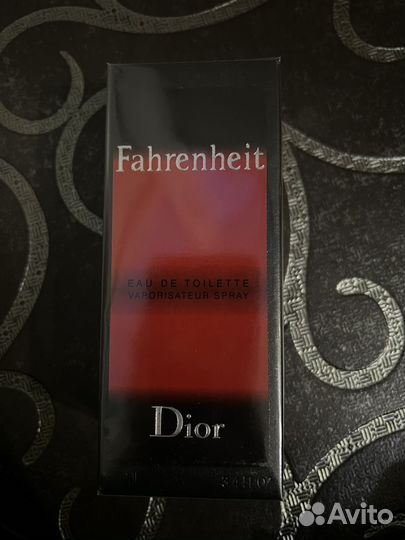 Dior fahrenheit 100 мл Диор Фаренгейт