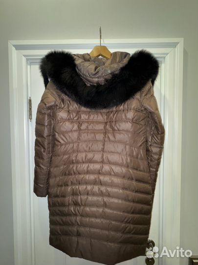Пуховик зимний с натуральным мехом