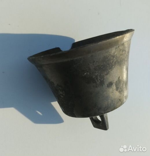 Колокольчик старинный бронзовый