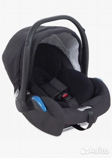 Коляска adamex 3 в 1 черная