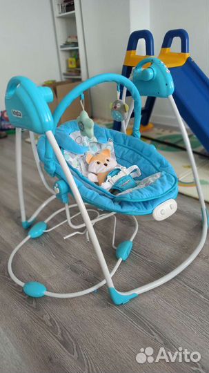 Шезлонг детский babyton