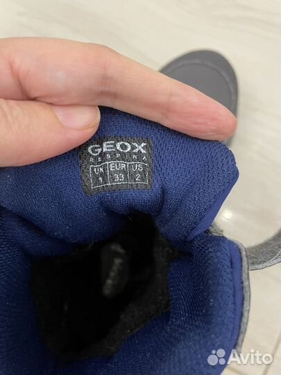 Зимние ботинки geox 33