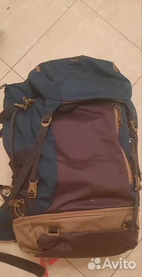 Рюкзак треккинговый 70 л синий