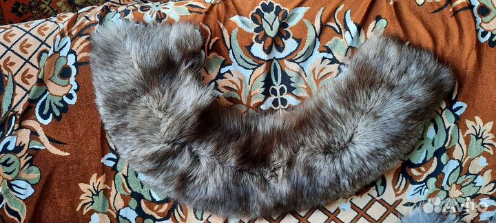 Меховой воротник песец