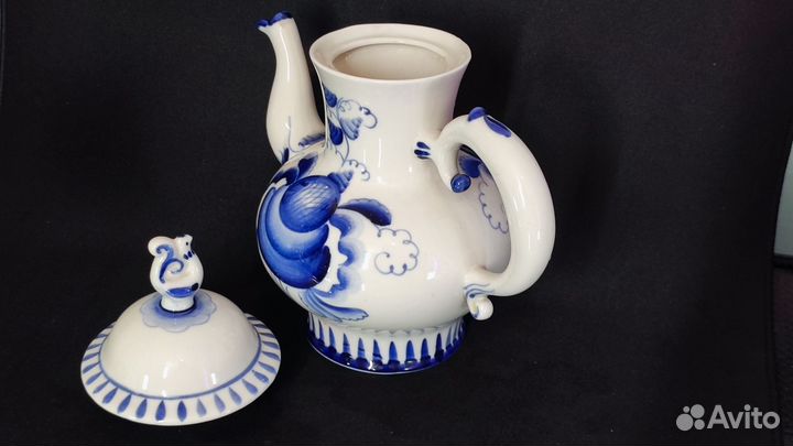 Заварочный чайник Гжель (скол)