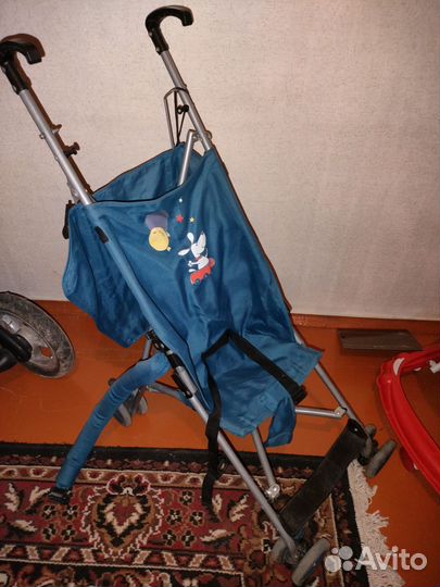 Коляска трость