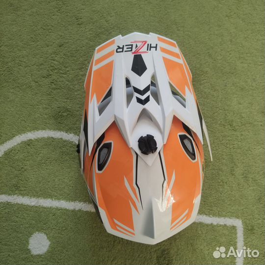 Шлем hizer мотокроссовый