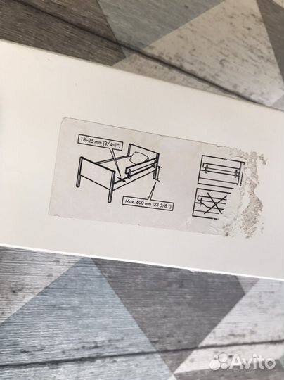 Защитный бортик ограничитель икеа