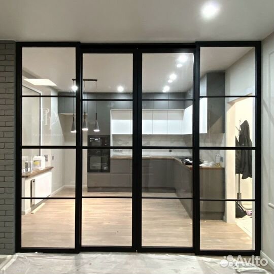 Перегородка матовая