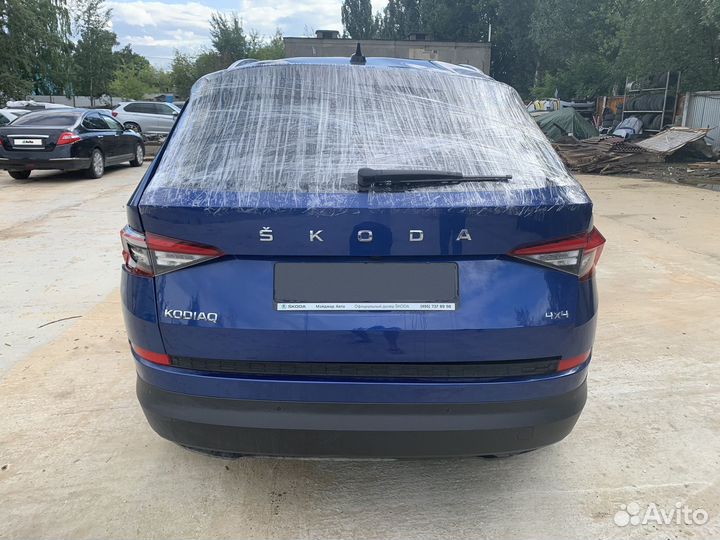 Skoda Kodiaq 2.0 AMT, 2021, битый, 21 000 км