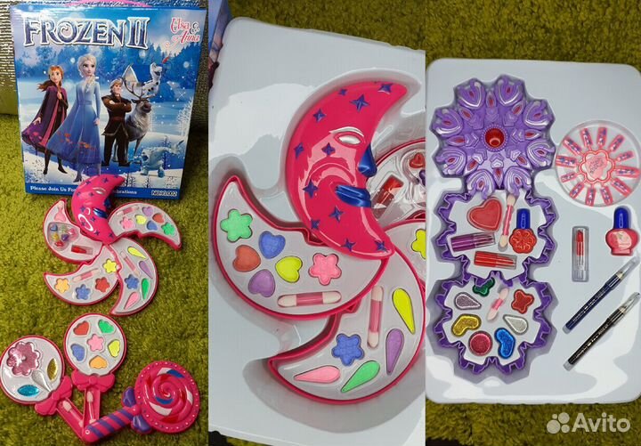 Детская косметика Frozen Большие наборы 4 модели