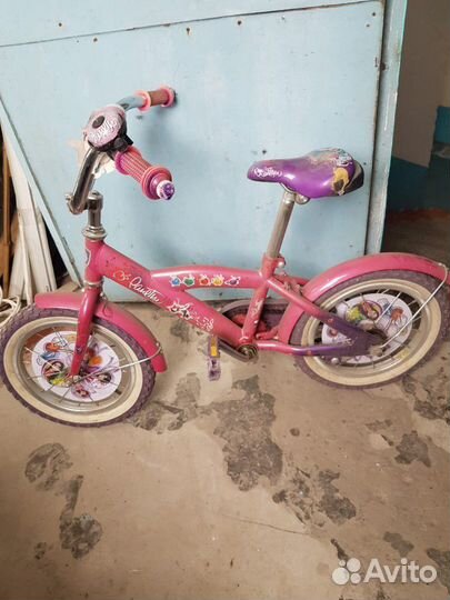 Детский велосипед Винкс на 4-6 лет