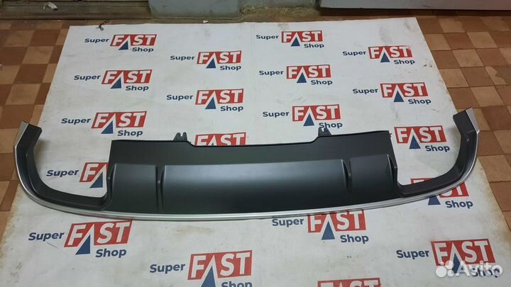 Диффузор заднего бампера audi a4 s4 b9