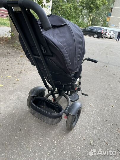 Детский велосипед с ручкой бу