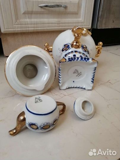 Самовар фарфоровый СССР