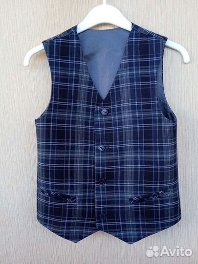 Жилет школьный для мальчика 128
