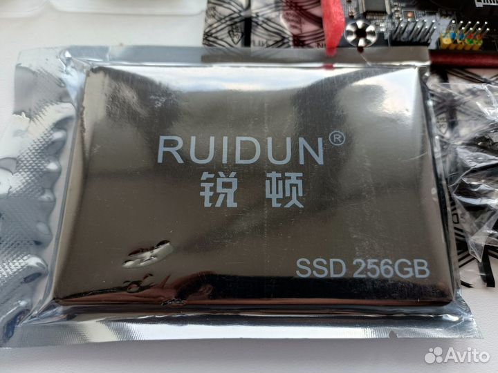 Комлект x99 2670v3, 16gb ddr4, кулер, SATA ssd 256