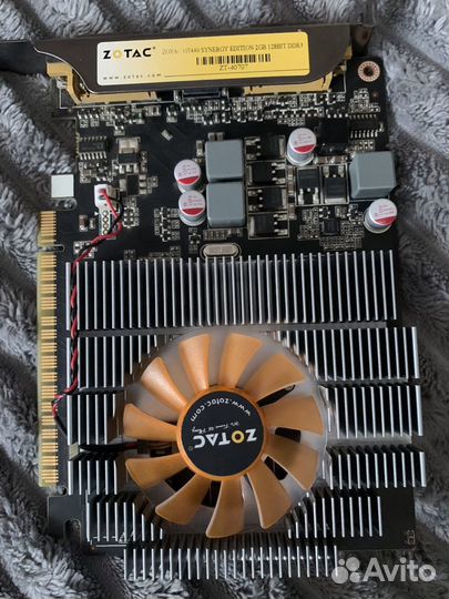 Видеокарта Zotac nvidia GeForce GT 440 2гб DDR3