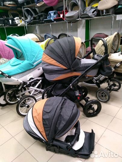 Коляска Adamex Barletta +Ecco 2 v 1 на гарантии