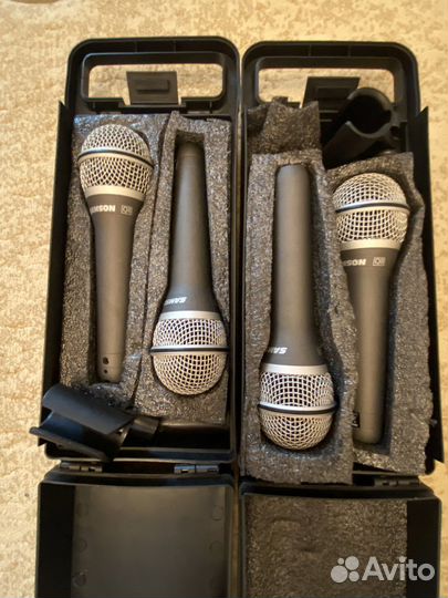 Вокальный микрофон Samson Q7, Q8 - новые