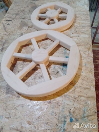 Колесо из дерева