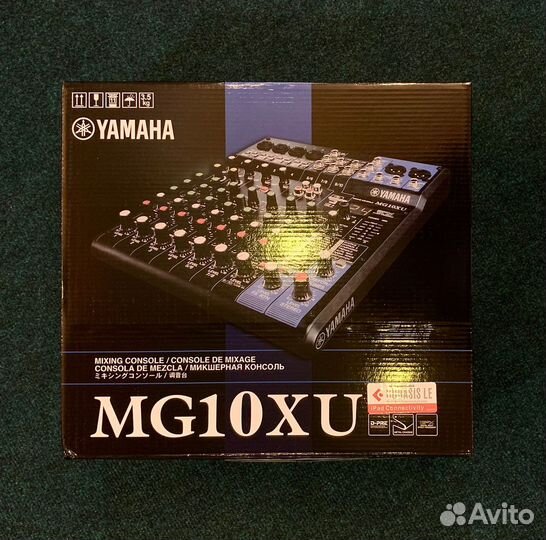 Микшерный пульт yamaha MG10XU
