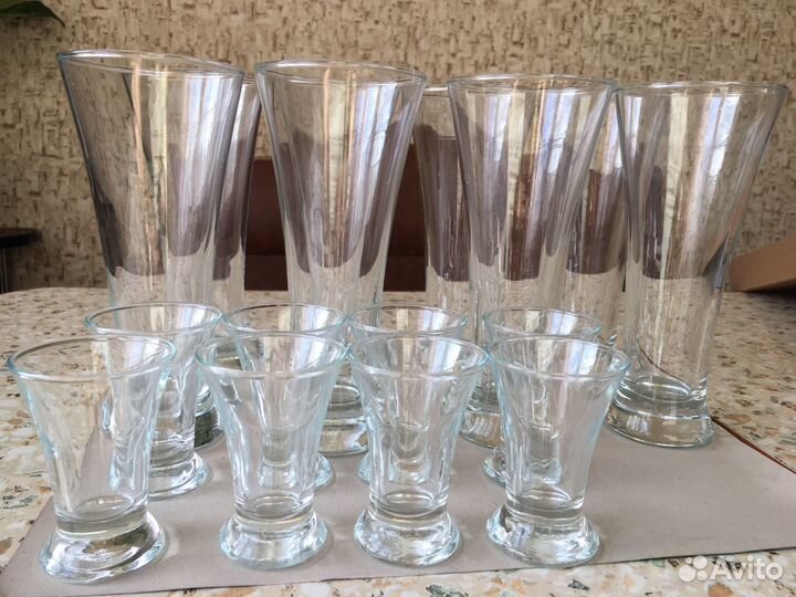 Рюмки бокалы стаканы