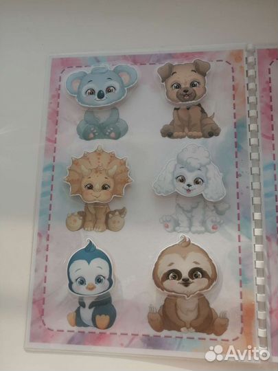 Альбом на липучках