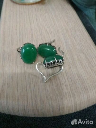 Серебряные серьги