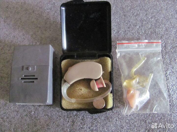 Слуховой аппарат электронный заушный 