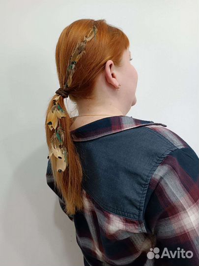 Заколки из перьев/ Наращивание перьев